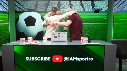 David, Florea și Ștucan au reprodus scena cu Șumudică și fanii. Fostul președinte de la Dinamo, interpretare de Oscar