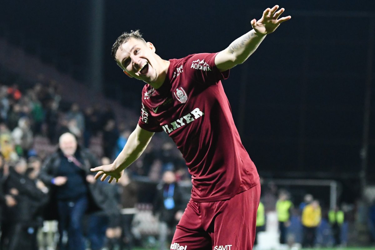 Louis Munteanu s-a transferat în vară de la Fiorentina la CFR