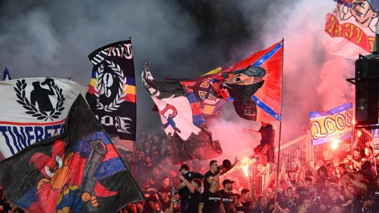 Bătaie în toată regula! Ultrașii din Peluza Sud Steaua au fost implicați