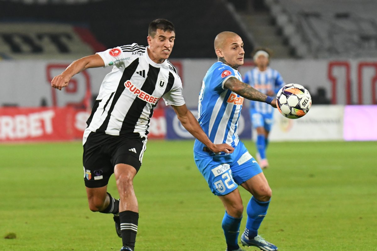 Universitatea Craiova are patru puncte peste U Cluj în clasament