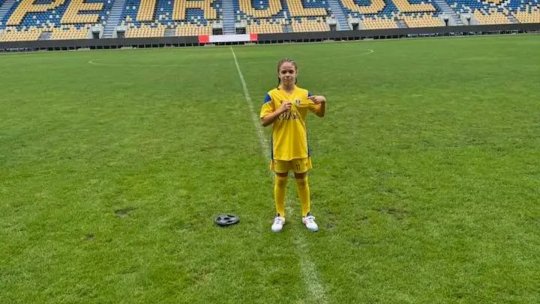 Lusia Rădulescu, fetița cu fotbalul în sânge: golgheter la Petrolul și un vis cât Real Madrid