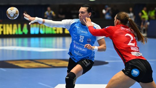 Esbjerg - CSM București 26-22! Campioana României a ratat calificarea în Final Four