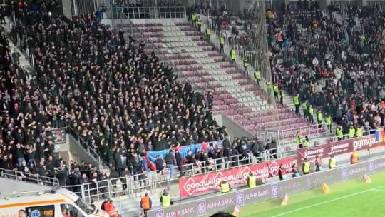 Nu i-au iertat! Ce ironie a lansat Peluza Nord la adresa rivalilor de la Rapid