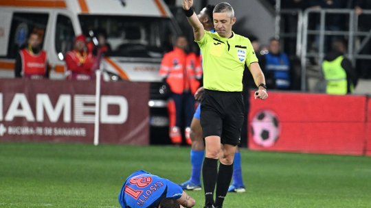 Florin Prunea consideră că un jucător al Rapidului ar fi trebuit eliminat în derby-ul cu FCSB: ”100%!”