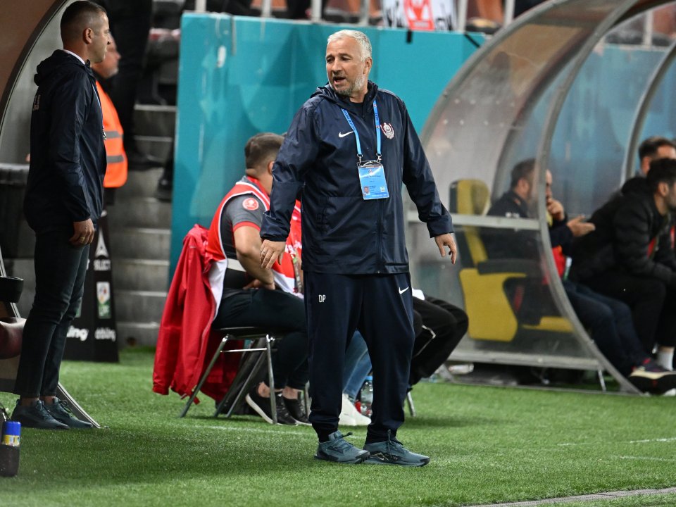 Dan Petrescu nu a putut trece ușor peste faptul că echipa sa a fost egalată pe final de adversari