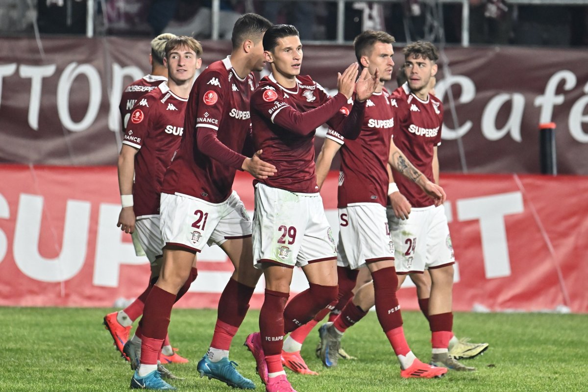Constantin Grameni este jucător la Rapid din septembrie 2024