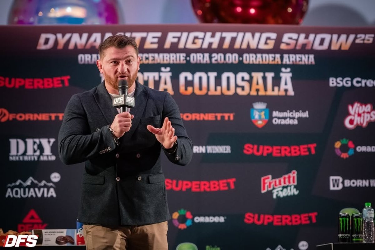 Cătălin Moroșanu este organizatorul galei ”Dynamite Fight Show”