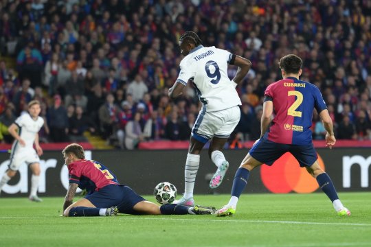 Thuram a înscris cu călcâiul în fața Barcelonei și a stabilit un record impresionant