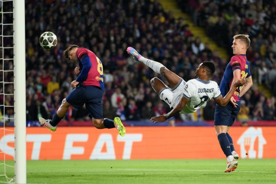 Inter, două goluri de senzație în 20 de minute! După călcâiul lui Thuram, a venit foarfeca lui Dumfries