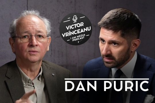 Podcast I AM MEDIA , ediția a 17-a | Episodul cu Dan Puric, disponibil ACUM, pe Youtube, pe iAMnews.ro