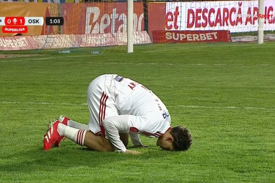Omar El Sawy a deschis scorul după doar 40 de secunde în Petrolul - Sepsi