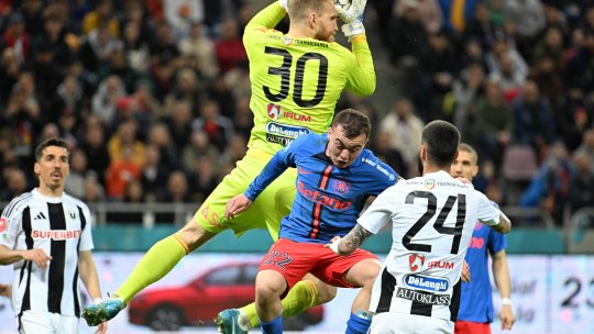 FCSB - U Cluj 1-0. Partida, decisă de penalty-ul controversat primit de campioană!