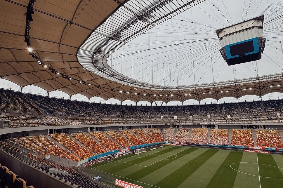 Rapid a transformat Arena Națională pentru derby-ul cu Dinamo