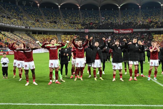 Doi fotbaliști de la Rapid au mers la alt meci din SuperLiga după victoria obținută cu Dinamo