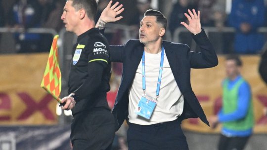 Mirel Rădoi acuză jocuri de culise în favoarea nașului Gigi Becali. ”Mi s-a spus că voi sta în tribună cu FCSB. Vedeți cu cine e rudă arbitrul”