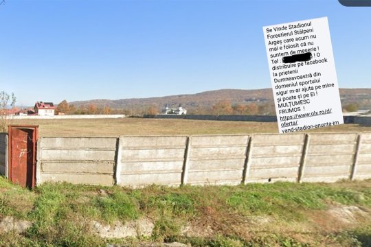 ”Stadionul” din România, scos la vânzare "pe jumătate", pe OLX! Negocieri în direct: ”Îl luasem pentru niște case” / ”Ăsta e ultimul preț?”