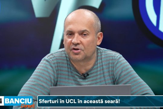 iAM Banciu, 9 aprilie. Radu Banciu comentează rezultatele și următoarele meciuri din Champions League!