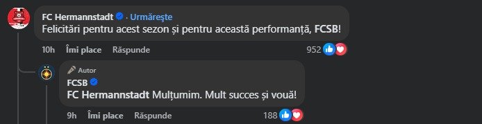Mesajul lui Hermannstadt pentru FCSB