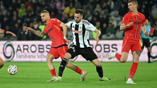 U Cluj - FCSB 0-2. Ștefănescu reușește dubla, iar campioana sărbătorește cu o victorie triumful din SuperLigă