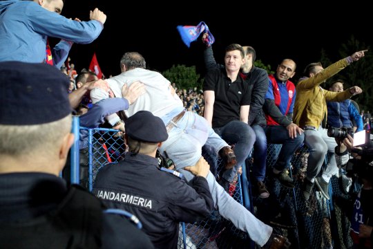 A vrut să strice sărbătoarea de titlu a FCSB. ”Du-te și taie nocturna!”