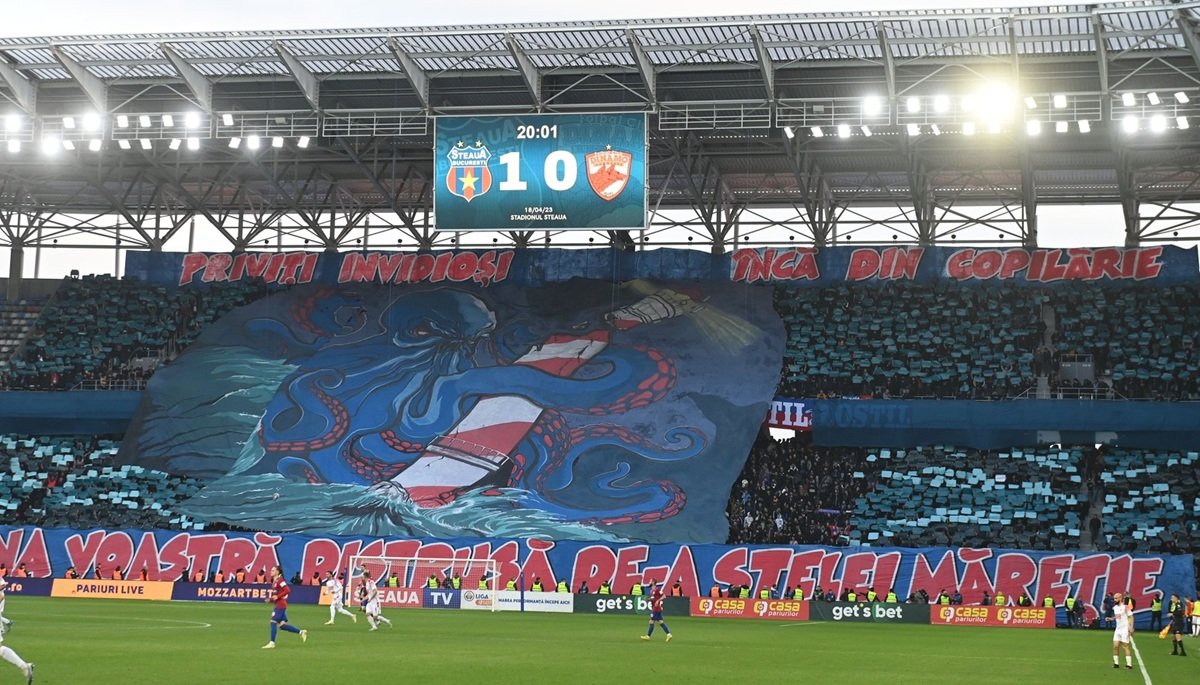 Steaua - Dinamo, în Liga 2, în aprilie 2023