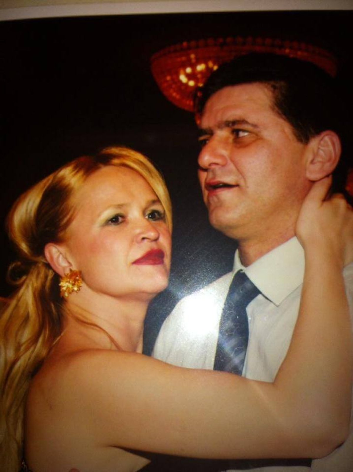 Marius Lăcătuș și Mariana, soția lui, cea care i-a fost alături în cele mai grele momente