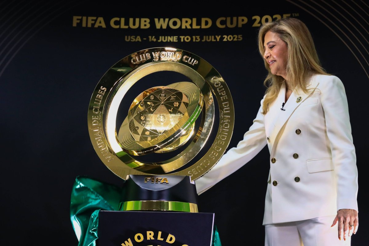Trofeul FIFA Club World Cup 2025 a fost prezentat de președintele clubului Palmeiras, Leila Pereira