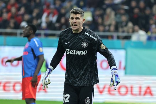 Cine ar putea să îi ia locul lui Ștefan Târnovanu la FCSB: ”E un portar foarte bun”