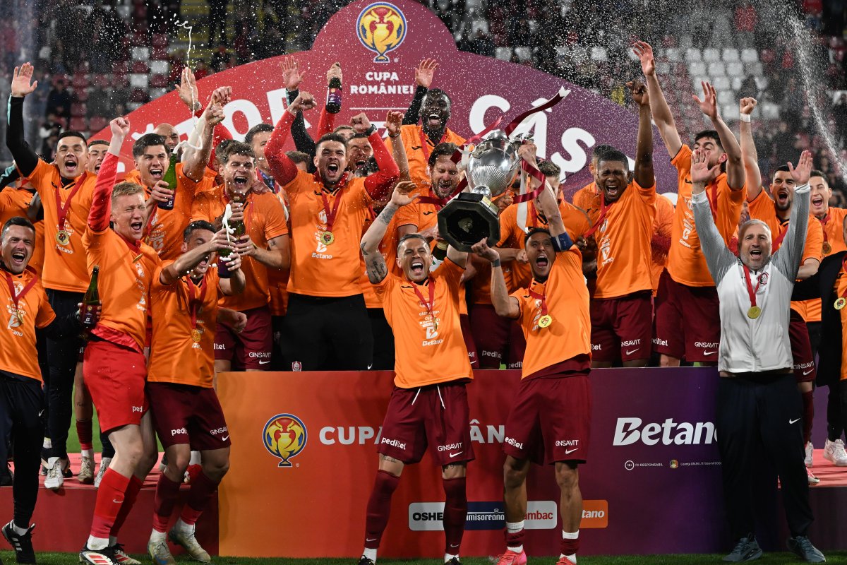 CFR Cluj a câștigat pentru a cincea oară în istorie Cupa României