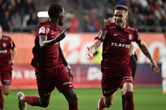 Louis Munteanu, după primul trofeu cu CFR Cluj: ”De aceea s-au dat atâția bani pe mine, să fiu decisiv”