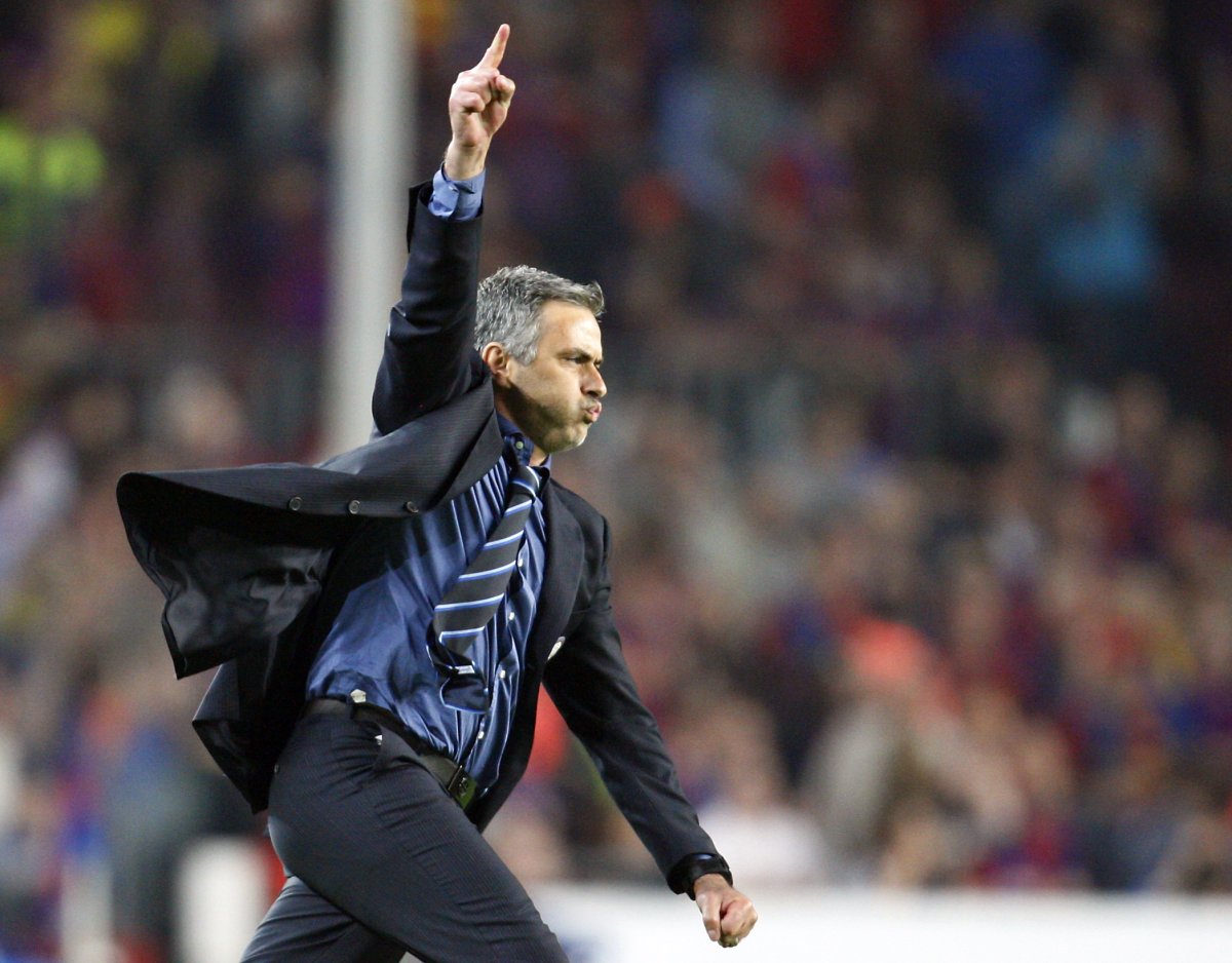 Jose Mourinho, în perioada în care o antrena pe Inter