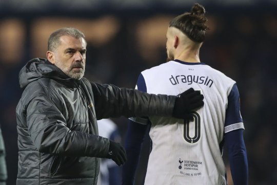 Ange Postecoglou îl regretă pe Radu Drăgușin: ”Sunt devastat!”