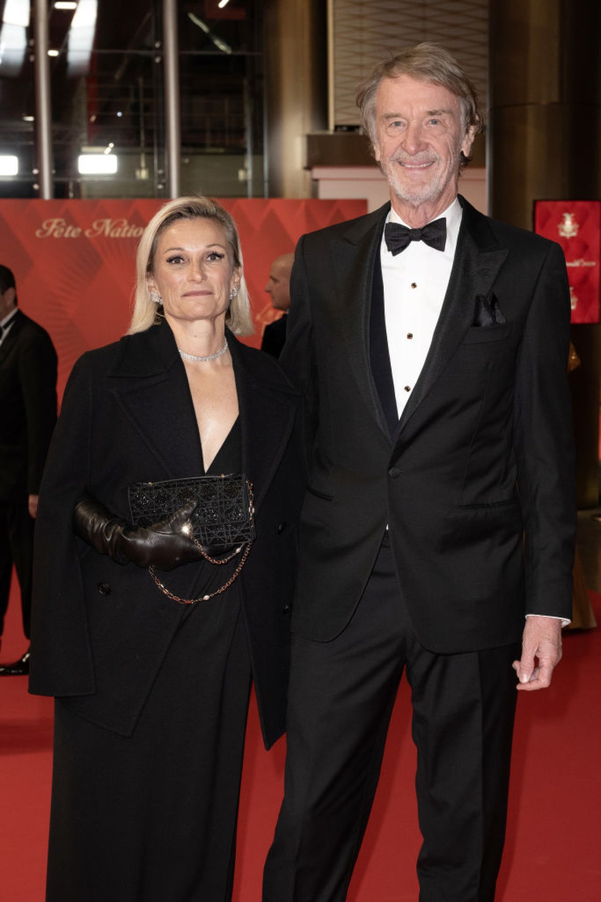 Sir Jim Ratcliffe, alături de soția sa
