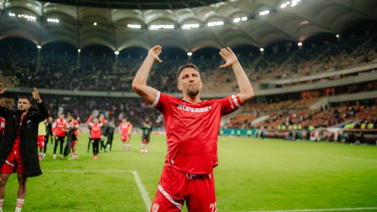 Răzvan Patriche, emoționat până la lacrimi după ce a fost omagiat de Dinamo: ”Nu m-am așteptat niciodată”