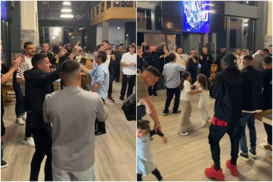 Așa se sărbătorește promovarea în SuperLiga: ”Ăștia sunt băieții mei și au inimă de lei!”. Imagini de la petrecerea echipei de tradiție