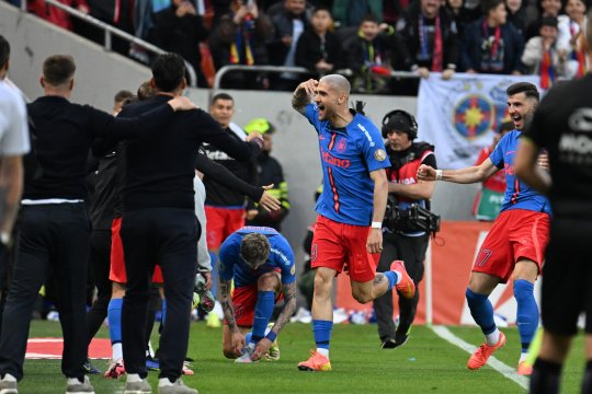 FCSB - Universitatea Craiova 1-0. Fiesta pe Arena Națională! Oltenii nu au reușit să obțină nici măcar un punct la București