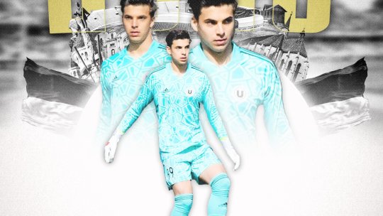 Cine este Tudor Coșa, noua senzație din Liga 1. Inter, Hoffenheim și Salzburg sunt cu ochii pe el. Tatăl său a fost și el portar