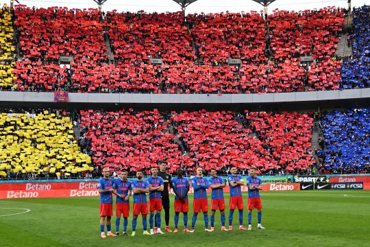 Sfidarea FCSB la adresa Stelei! Ce scenografie au pregătit fanii echipei lui Gigi Becali