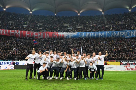 Mesajul postat de Silviu Tudor Samuilă în timp ce FCSB se pregătea să ridice titlul de campioană