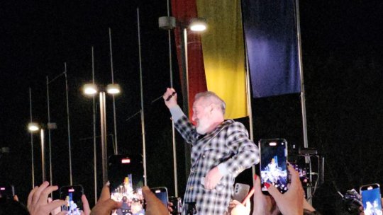 Gigi Becali s-a urcat pe mașină după triumful FCSB: ”Am o mare bucurie când văd miile de oameni!”. Ce a spus despre posibilul transfer al lui Alex Mitriță