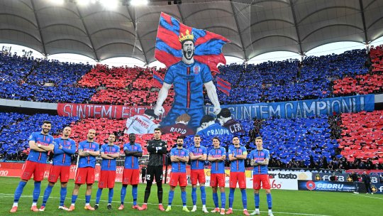 Scenografia FCSB, inspirată din galeria unei foste adversare din Europa League