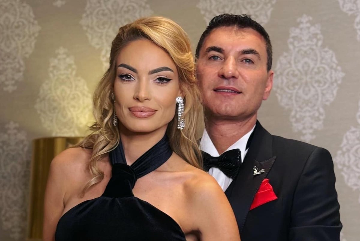 Cristi Borcea și actuala soție, Valentina Pelinel