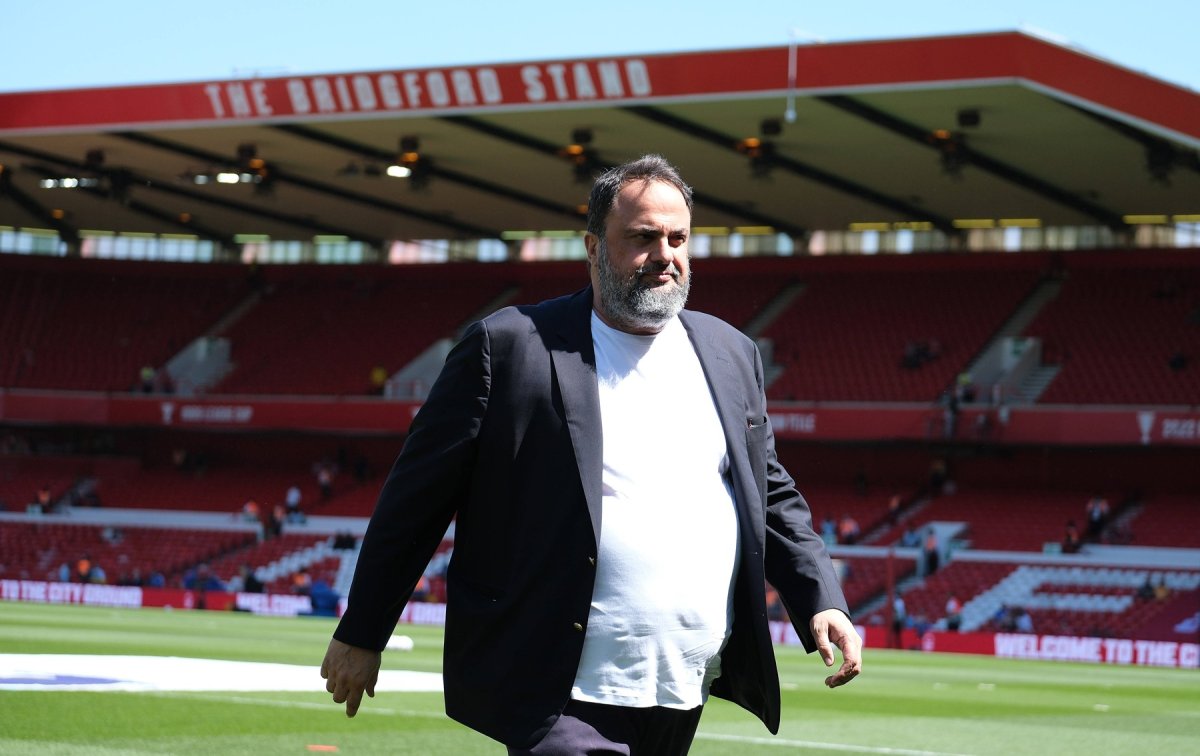 Evangelos Marinakis este patronul lui Nottingham Forest din 2017