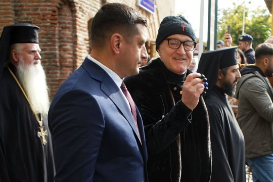 Gigi Becali îi întoarce spatele lui George Simion și se bucură că Nicușor Dan e președinte: ”El îmi convenea mai mult! Așa am votat”