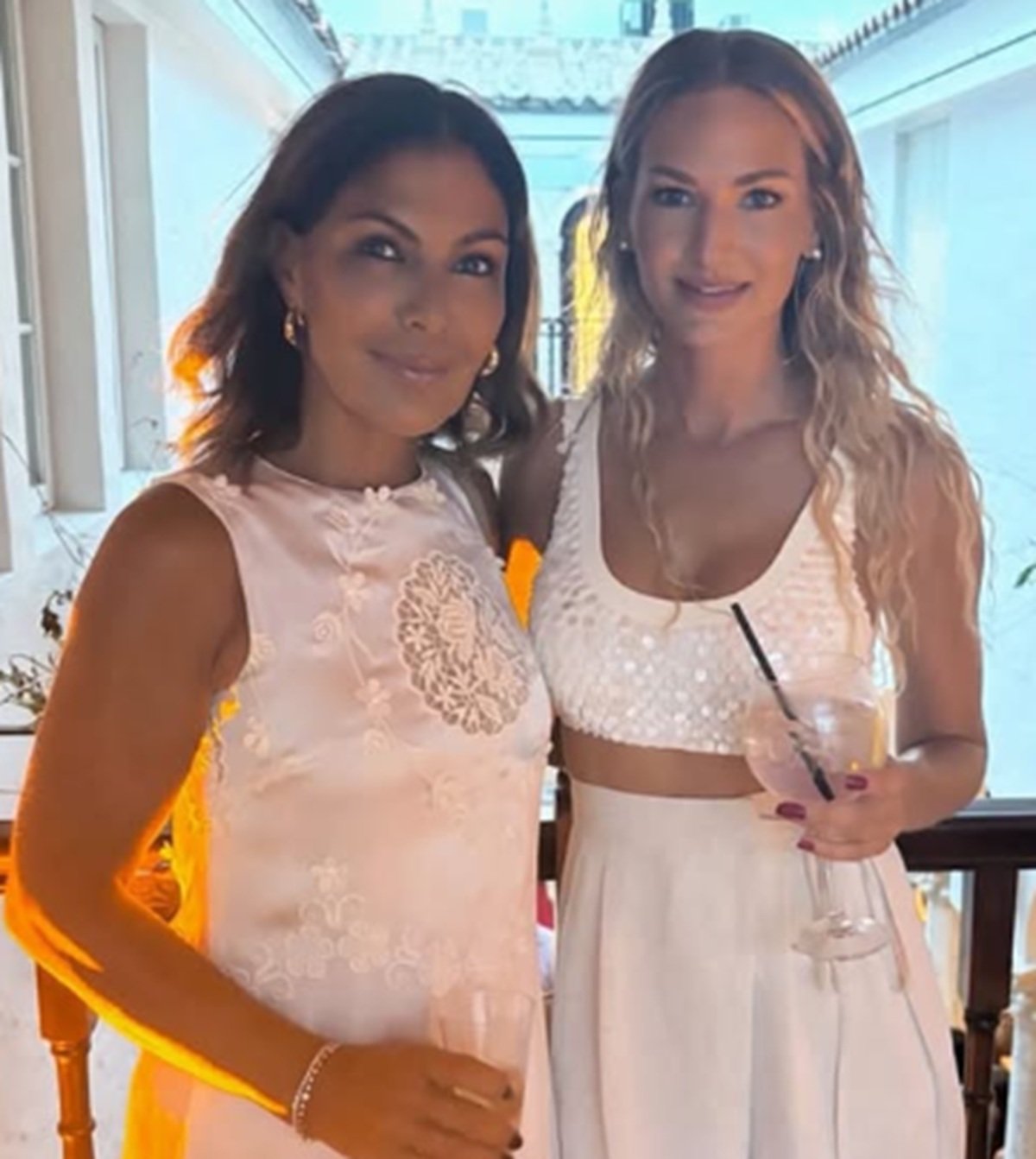 Sophie Ayad (în stânga) a avut o relație specială de iubire cu Ion Țiriac