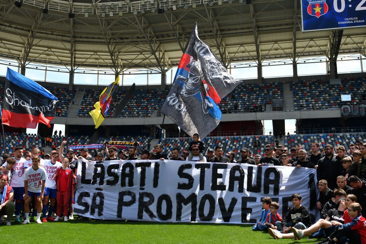 CSA Steaua joacă an de an în liga a doua fără să aibă dreptul de promovare