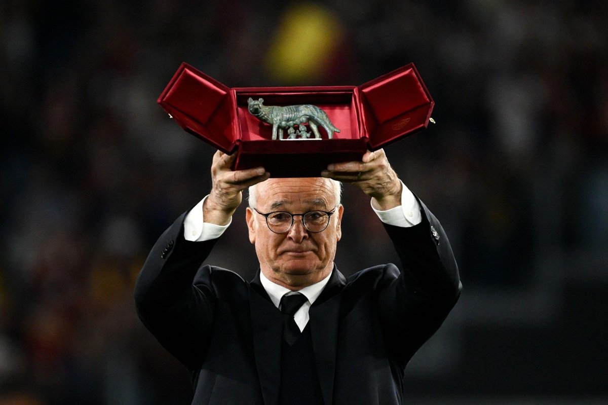 Claudio Ranieri, premiat de AS Roma după ce a decis să renunțe la cariera de antrenor