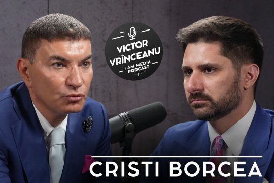 Podcast I AM MEDIA , ediția a 23-a | Episodul cu Cristi Borcea, ACUM, pe Youtube iAMnews.ro!
