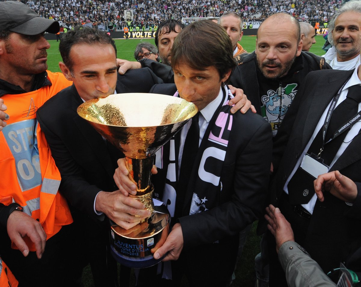Antonio Conte, după câștigarea primului titlu din carieră