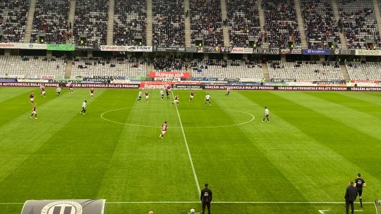 U Cluj - Rapid 2-2! ”Șepcile roșii” tremură pentru un loc de podium